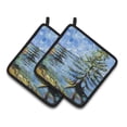 thumbnail image 1 of Carolines Treasures JMK1275PTHD Life on the Causeway Pair of Pot Holders , 7.5HX7.5W, multicolor, 1 of 3