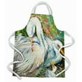 thumbnail image 1 of Carolines Treasures JMK1289APRON White Egret in the rain Apron Large multicolor, 1 of 4