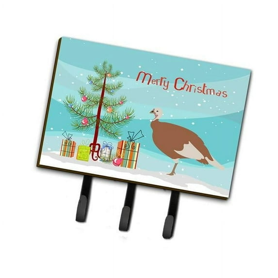 Carolines Treasures BB9351TH68 Jersey Buff Turkey Hen Christmas Leash or Key Holder