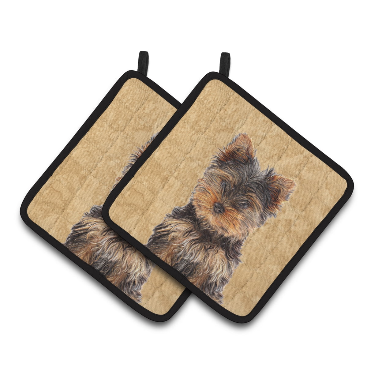 Caroline's Treasures Coppia di presine Yorkie SC9123PTHD