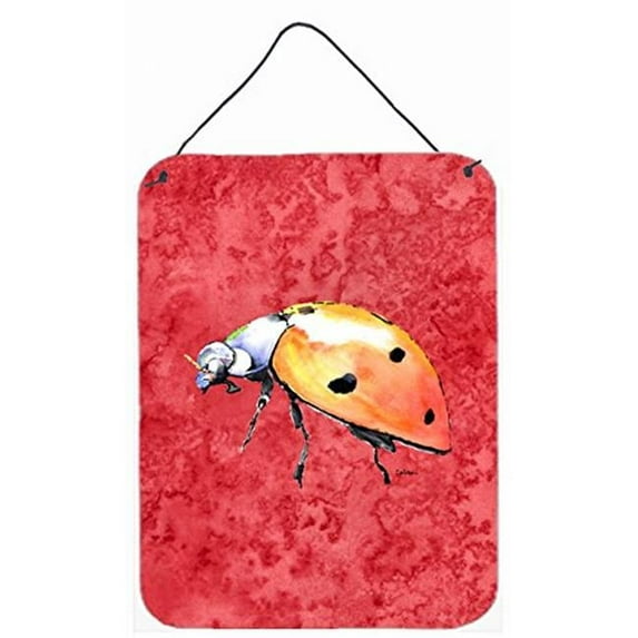 Carolines Treasures LD6150DS66 Flip Flops Yellow Aluminium Metal Wall or Door Hanging Prints