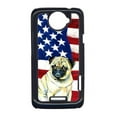 thumbnail image 1 of Carolines Treasures LH9002HTCONE USA American Flag With Pug HTC One X Cell Phone Cover, 1 of 1