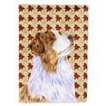 thumbnail image 1 of Carolines Treasures LH9093-FLAG-PARENT Australian Shepherd Fall Leaves Portrait Flag  multicolor, 1 of 2