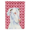 thumbnail image 1 of Carolines Treasures LH9131-FLAG-PARENT Great Dane Hearts Love and Valentines Day Portrait Flag  multicolor, 1 of 2