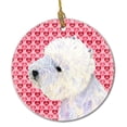 thumbnail image 1 of Carolines Treasures LH9135CO1 Westie Valentines Love and Hearts Ceramic Ornament 3 in multicolor, 1 of 2