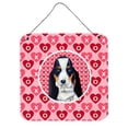 thumbnail image 1 of Carolines Treasures LH9149DS66 Basset Hound Hearts Love and Valentines Day Portrait Wall or Door Hanging Prints 6HX6W, 1 of 1