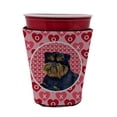 thumbnail image 1 of Carolines Treasures LH9163RSC Brussels Griffon Hearts Love and Valentines Day Red Cup Hugger Red Cup multicolor, 1 of 4