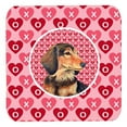 thumbnail image 1 of Carolines Treasures LH9166FC Dachshund Valentines Love and Hearts Foam Coasters- Set - 4, 1 of 1