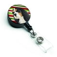 thumbnail image 1 of Carolines Treasures LH9234BR Cavalier Spaniel Candy Cane Holiday Christmas Retractable Badge Reel, 1 of 2