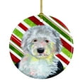 thumbnail image 1 of Carolines Treasures LH9261-CO1 Old English Sheepdog Candy Cane Holiday Christmas Ceramic Ornament 3 in multicolor, 1 of 3