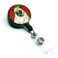 thumbnail image 1 of Carolines Treasures LH9342BR Pug Red & Green Snowflakes Holiday Christmas Retractable Badge Reel, 1 of 2