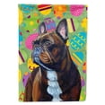 thumbnail image 1 of Carolines Treasures LH9430-FLAG-PARENT French Bulldog Easter Eggtravaganza Flag  multicolor, 1 of 2