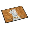 thumbnail image 1 of Carolines Treasures LH9444MAT White Great Dane Wipe your Paws Doormat 18x27 27"L x 18"W multicolor, 1 of 4