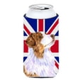 thumbnail image 1 of Carolines Treasures LH9470TBC Australian Shepherd with English Union Jack British Flag Tall Boy Hugger Tall Boy, 1 of 1