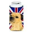 thumbnail image 1 of Carolines Treasures LH9475TBC Border Terrier with English Union Jack British Flag Tall Boy Hugger Tall Boy multicolor, 1 of 1
