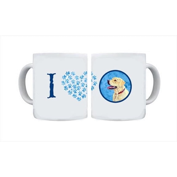 Carolines Treasures  Labrador Dishwasher Safe Microwavable Ceramic Coffee Mug - 15 oz. Large