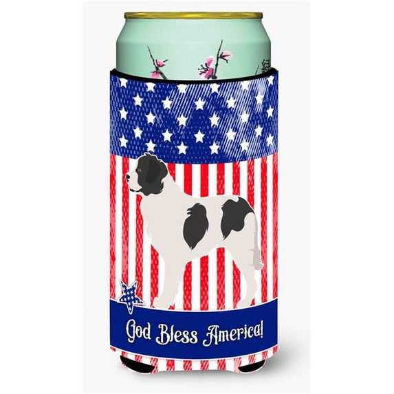 Carolines Treasures Landseer American Tall Boy Beverage Insulator Hugger - Multi-Colored - Tall Boy