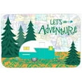 thumbnail image 1 of Carolines Treasures  Lets Adventure Glamping Trailer Mouse Pad, Hot Pad or Trivet, 1 of 1