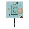 thumbnail image 1 of Carolines Treasures  Letter C Initial Monogram - Blue Dots Leash Holder Or Key Hook, 1 of 1