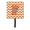 thumbnail image 1 of Carolines Treasures  Letter F Chevron Orange & Regalia Leash or Key Holder - Orange & Regalia - 6in. H x 1.25in. W x 4.25in. L, 1 of 1