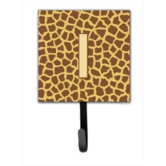 Carolines Treasures Letter I Initial Monogram - Giraffe Leash Holder Or Key Hook