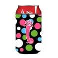 thumbnail image 1 of Carolines Treasures  Letter I Initial Monogram - Polkadots And Pink Can Or Bottle Hugger, 1 of 1