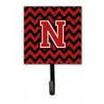 thumbnail image 1 of Carolines Treasures  Letter N Chevron Black & Red Leash or Key Holder - Black & Red - 6in. H x 1.25in. W x 4.25in. L, 1 of 1