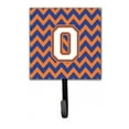 thumbnail image 1 of Carolines Treasures  Letter O Chevron Blue & Orange No.3 Leash or Key Holder - Blue & Orange - 6in. H x 1.25in. W x 4.25in. L, 1 of 1