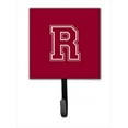 thumbnail image 1 of Carolines Treasures  Letter R Initial Monogram - Maroon And White Leash Holder Or Key Hook, 1 of 1