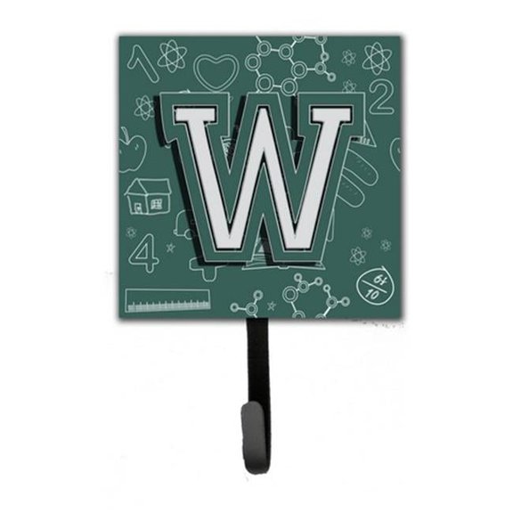 Carolines Treasures  Letter W Back To School Initial Leash & Key Holder