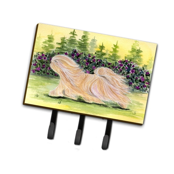 Carolines Treasures SS8328TH68 Lhasa Apso Leash Holder or Key Hook, Large, Multicolor