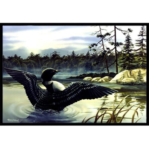 Carolines Treasures Loon Country Indoor & Outdoor Mat 24 x 36 in.