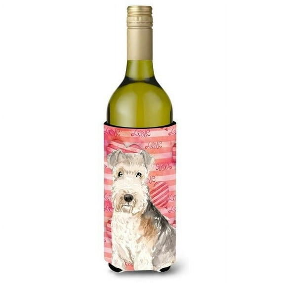 Carolines Treasures Love a Lakeland Terrier Wine Bottle Beverge Insulator Hugger