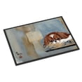 thumbnail image 1 of Carolines Treasures MH1010MAT Japanese Chin Resting Door Mat Indoor Rug or Outdoor Welcome Mat 18x27 Doormat  27"L x, 1 of 4