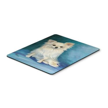 Carolines Treasures MH1040MP Jazz Chihuahua Long Hair  Mouse Pad Hot Pad or Trivet Large multicolor