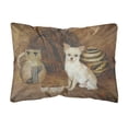 thumbnail image 1 of Carolines Treasures MH1043PW1216 Chihuahua Ancient History Canvas Fabric Decorative Pillow, 12H x16W, multicolor, 1 of 3