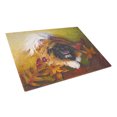 thumbnail image 1 of Carolines Treasures MH1046LCB Pekingese Boogie Glass Cutting Board Large, 12H x 16W, multicolor, 1 of 2