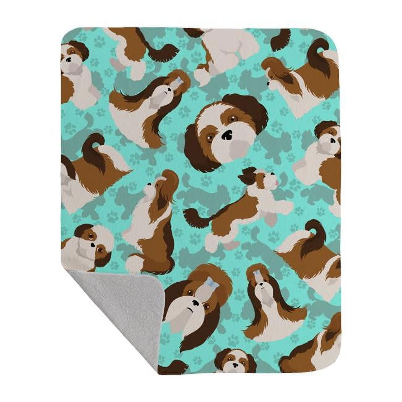 Carolines Treasures MLM1031LQB 50 x 60 in. Shih Tzu Quilted Blanket ...