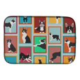 thumbnail image 1 of Lots of Boston Terrier Dish Drying Mat 14 in x 21 in, 1 of 6