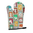 thumbnail image 1 of Carolines Treasures MLM1106OVMT 12 x 8.5 in. Unisex Lots of Bichon Frise Oven Mitt, 1 of 54