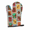 thumbnail image 1 of Lots of Chocolate Standard Poodle Oven Mitt 8.5 in x 12 in, 1 of 54