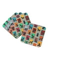 thumbnail image 1 of Carolines Treasures MLM1144FC 3.5 x 3.5 in. Lots of Black Schnauzer Foam Coaster - Set of 4, 1 of 5