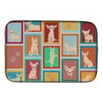 thumbnail image 1 of Lots of Cream Chihuahua Dish Drying Mat 14 in x 21 in, 1 of 5