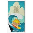 thumbnail image 1 of Surfer Dog Lemon Basset Hound Premium Beach Towel 30 in x 60 in, 1 of 68