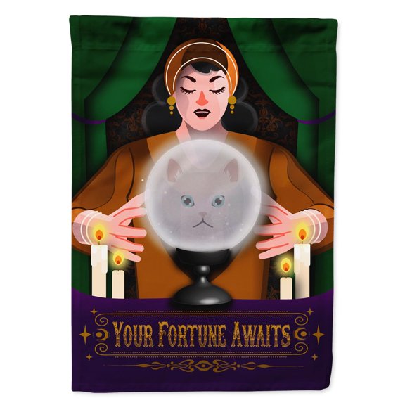 Carolines Treasures MLM1543GF 15.5 x 11.25 in. Napoleon Cat Halloween Garden Flag