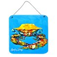 thumbnail image 1 of Carolines Treasures MW1003DS66 Crab Baby Blue Wall or Door Hanging Prints 6x6 multicolor, 1 of 1