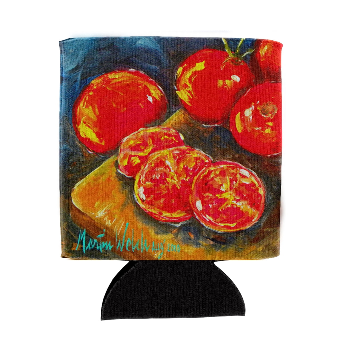 Carolines Treasures MW1059CC Vegetables - Tomato Slice It Up Can or Bottle Beverage Insulator Hugger Can Hugger