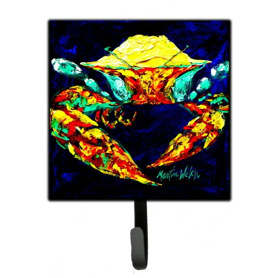 Carolines Treasures MW1080SH4 Crab Winkie Leash or Key Holder 7Hx4.25W multicolor