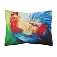 thumbnail image 1 of Carolines Treasures MW1085PW1216 Bird - Rooster Chief Big Feathers   Canvas Fabric Decorative Pillow 12H x16W multicolor, 1 of 3