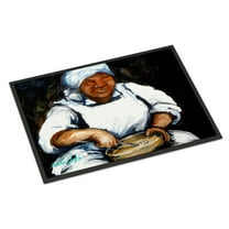 Carolines Treasures MW1087JMAT Hot Water Cornbread Door Mat Indoor Rug or Outdoor Welcome Mat 24x36 Doormat 24H X 36W
